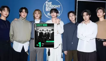 BTS conquista Billboard 200 con "Arirang" y lidera Hot 100 con su tema "Swim".