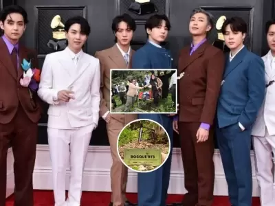 Fan�ticos de BTS se unen a la campa�a de un mill�n de �rboles en Machu Picchu.