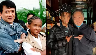 Jaden Smith y Jackie Chan se reencontraron.