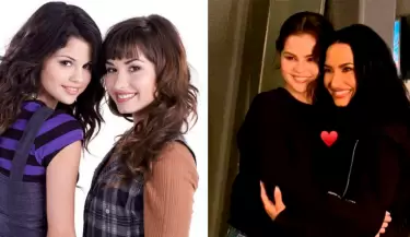 Selena Gomez y Demi Lovato compartieron un tierno abrazo detr�s de escena.