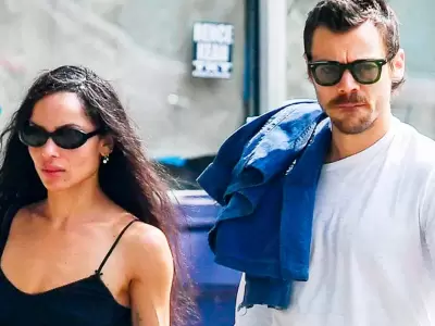 �Harry Styles se comprometi� con su novia Zo� Kravitz?