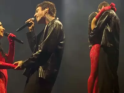 Demi Lovato canta por primer vez junto a su esposo en Nueva York