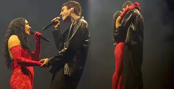 Madonna adelanta nueva m�sica de 'Confessions II' con Addison Rae en un evento privado.