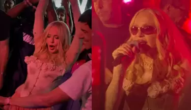 Madonna adelanta nueva m�sica de 'Confessions II' con Addison Rae en un evento privado.