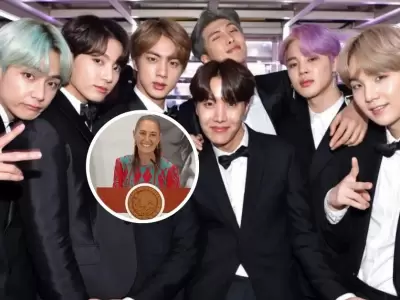 BTS se reunir� con la presidenta de M�xico y eval�an saludo desde el balc�n para fans.
