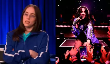 Billie Eilish saca cara por fans que graban conciertos.