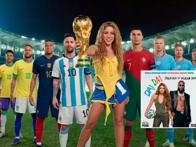 Shakira sorprende con "Dai Dai" junto a Burna Boy para el Mundial 2026.