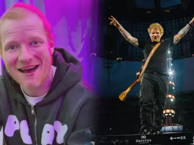 Ed Sheeran afirma que Per� es clave antes de su concierto.