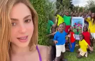 Shakira invita a ni�os de Uganda a la final del Mundial 2026: "�Quieren venir a bailar conmigo?"