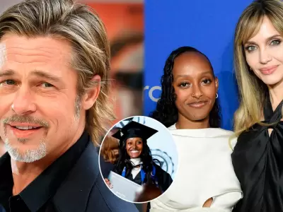 Zahara Jolie se grad�a sin Brad Pitt presente y omite su apellido en ceremonia.