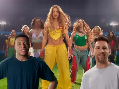 Shakira estrena videoclip de "Dai Dai" y sorprende con Messi, Mbapp� y m�s leyendas del f�tbol.